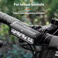Far bicicleta Profesional Ultra-Luminos 1000 lumeni, 5 moduri de iluminare, unghi larg vizibilitate, baterie 2000 mAh, reincarcare USB, lumina fata bicicleta, lampa frontala, laterna LED, compact, portabil, potrivire universala - resigilat3