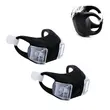 Lumini bicicleta silicon cu baterie, utilizare universala fata sau spate, lumina de avertizare LED de culoare rosie, potrivire universala inclusiv trotineta, scuter, bicicleta electrica, e-bike, rezistent la apa, negru, set 2 buc