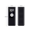 Mini compresor auto, portabil, digital, Roll Fast, 150 PSI, 40L/min, 2x2000 mAh, USB Type-C, negru = DELISTAT