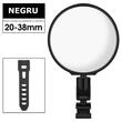 Oglinda retrovizoare HD pentru biciclete, diametru 75 mm, montare pe ghidon, rotatie 360, West Biking, negru