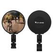 Oglinda retrovizoare HD pentru biciclete, diametru 75 mm, montare pe ghidon, rotatie 360, West Biking, negru