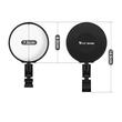 Oglinda retrovizoare HD pentru biciclete, diametru 75 mm, montare pe ghidon, rotatie 360, West Biking, negru
