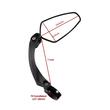 Oglinda retrovizoare bicicleta, scuter, motocicleta, HD, reglabila 360 grade, West Biking, dreapta