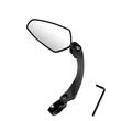 Oglinda retrovizoare bicicleta, scuter, motocicleta, HD, reglabila 360 grade, West Biking, stanga