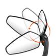 Oglinda retrovizoare bicicleta, scuter, motocicleta, HD, reglabila 360 grade, West Biking, stanga