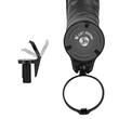 Oglinda retrovizoare laterala HD pentru biciclete, montare pe capatul ghidonului, rotatie 360, West Biking, negru
