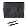 Organizator portbagaj auto, 55x40x26 cm, 8 buzunare, pliabil, multicompartimentat cu capac, prindere curele, poliester, Roll Fast, negru