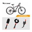 Perii pentru curatare bicicleta, janta, lant, sistem frana, West Biking, set 3