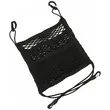 Organizator auto tip plasa, 30x28 cm, pentru bagaje, 3 buzunare, montare intre scaune, Roll Fast, negru