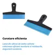 Racleta profesionala uscare exterior auto si geamuri cu lamela din silicon si maner