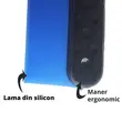 Racleta profesionala pentru uscare exterior si geamuri auto cu lamela din silicon