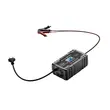 Redresor auto digital, incarcare baterii cu afisaj LCD, auto, moto, camion, Foxsur, 12V/8A, 24V/4A, 6Ah-150Ah, functie de reparare acumulator prin impulsuri, negru