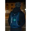 Rucsac pentru bicicleta si trotineta cu functie led semnalizare integrata, incarcare USB, baterie reincarcabila 500 mAh, telecomanda wireless, Fischer