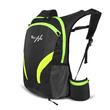 Rucsac bicicleta impermeabil, buzunar sistem hidratare, 15L, pliabil, 42 x 26 x 15 cm, West Biking, negru cu verde