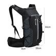 Rucsac bicicleta pliabil, ultra usor, impermeabil, buzunar sistem hidratare, 10L, West Biking, negru cu gri