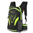 Rucsac drumetie, ciclism, ultra usor, impermeabil, buzunar sistem hidratare, material respirabil, suport casca, 16L, West Biking, negru cu verde
