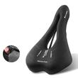 Sa bicicleta MTB si de oras, ergonomica, respirabila, impermeabila, rezistenta la socuri si uzura, 28 x 13.5 x 7 cm, PVC, West Biking, negru