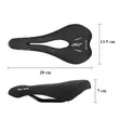 Sa bicicleta MTB si de oras, ergonomica, respirabila, impermeabila, rezistenta la socuri si uzura, 28 x 13.5 x 7 cm, PVC, West Biking, negru