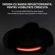Sa bicicleta, spuma memorie, model lat, amortizare socuri, anti-alunecare, ergonomica, respirabila, banda reflectorizanta, impermeabila, potrivire universala inclusiv MTB