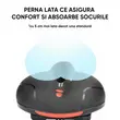 Sa bicicleta, spuma memorie, model lat, amortizare socuri, anti-alunecare, ergonomica, respirabila, banda reflectorizanta, impermeabila, potrivire universala inclusiv MTB