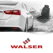 Semi husa scaun auto imitatie piele Ravenna, fixare cu benzi elastice, Walser, universala, neagra, 103 x 47 cm