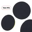 Set 22 piese polish auto profesional cu taler M14, discuri de burete si lana cu diametru 8 cm si 7.5 cm, conectare la bormasina autofiletanta