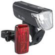 Set far si stop bicicleta cu LED 30/15 lux, Buchel