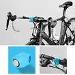 Sonerie bicicleta copii, mini, 120 dB, 4 tipuri de sunete, potrivire universala inclusiv trotineta, scuter, bicicleta electrica, e-bike, prindere ghidon, albastru