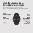 Stop bicicleta spate cu alarma antifurt si telecomanda wireless, West Biking, senzor vibratii si frana, 12.5 x 5 x 2.7 cm, negru