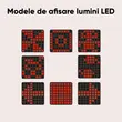 Stop bicicleta spate inteligent LED, senzor directie, 8 moduri de iluminare, baterie 1200 mAh cu incarcare USB, potrivire universala inclusiv trotineta, scuter, bicicleta electrica, e-bike, rezistent la apa, lumina bicicleta spate