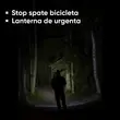 Stop bicicleta spate LED, 7 moduri de iluminare, 30 lumeni, baterie 300 mAh cu incarcare USB, potrivire universala inclusiv trotineta, scuter, bicicleta electrica, e-bike, rezistent la apa, lumina bicicleta spate
