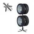 Suport anvelope, vertical, depozitare 4 roti intre 13 si 17 inch, Cartrend