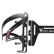 Suport bidon apa bicicleta, dublu, MTB, BMX, prindere sub sa, ultra usor, aluminiu, West Biking, negru