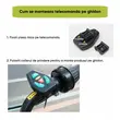 Vesta reflectorizanta bicicleta cu lumina LED si telecomanda, bretele ajustabile, ciclism, alergare, nylon, material tesatura Oxford, rezistenta la apa