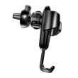 Suport Auto pentru telefon, Baseus, Gravity Air Mount, negru = DELISTAT