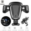Suport Auto pentru telefon, Baseus, Gravity Air Mount, negru = DELISTAT