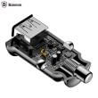Incarcator auto, Baseus, Grain, 2x USB 3.1A, negru - DELISTAT
