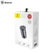 Incarcator auto, Baseus, Grain, 2x USB 3.1A, negru - DELISTAT