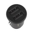 Incarcator auto, Baseus, Grain, 2x USB 3.1A, negru - DELISTAT