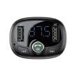 Incarcator Auto cu functie de Modulator FM, Baseus, standard edition, Black - DELISTAT