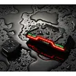Stop spate bicicleta, 42 LED-uri, 6 moduri de iluminare si telecomanda wireless, potrivire universala inclusiv MTB, prindere tija, incarcare USB, autonomie baterie 40 ore, plastic ABS, rezistent la apa, 11 x 4.8 x 2.9 cm, West Biking, negru