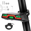 Stop spate bicicleta, 42 LED-uri, 6 moduri de iluminare, potrivire universala inclusiv MTB, prindere tija, incarcare USB, autonomie baterie 40 ore, plastic ABS, rezistent la apa, 11 x 4.8 x 2.9 cm, West Biking, negru
