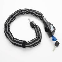 Antifurt bicicleta lant 80 cm, 8 mm, Fischer, cheie cu led
