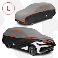 Prelata auto antigrindina SUV L, Perma Protect, 5 mm grosime, 4900 x 1850 x 1450 mm, gri-negru, Walser
