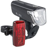 Set far si stop bicicleta cu LED 30/15 lux, Buchel