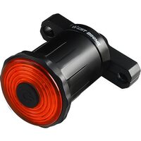 Stop bicicleta inteligent cu senzor de frana si lumina, 12 LED-uri, 7 moduri de iluminare, potrivire universala inclusiv pentru MTB, indicator baterie, incarcare USB, autonomie baterie max 30 ore, plastic ABS, rezistent la apa, West Biking, negru