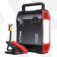 Jump starter auto Utrai Jstar 5, portabil digital multifunctional, compresor, lanterna, functie baterie externa, 12V, 2500A, 27000mAh, 59.2Wh, 150 PSI, port DC, port USB, port tip C