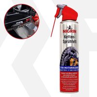 Spray cu vaselina pentru lanturi de motocicleta, Nigrin, 400 ml 