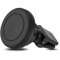 Suport auto magnetic pentru telefon, prindere grila de ventilatie, universal, negru, 7 x 4 x 4 cm
