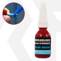 Solutie profi Blue MA243 pentru blocare suruburi, MA Professional, 10 ml 
